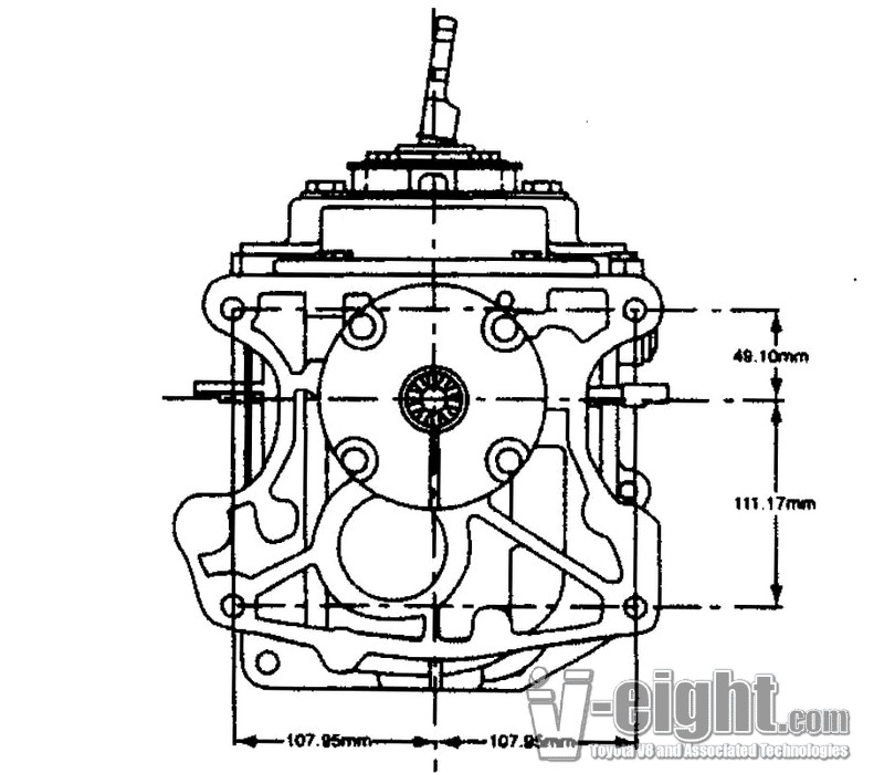 Ford t-5 bolt pattern #8